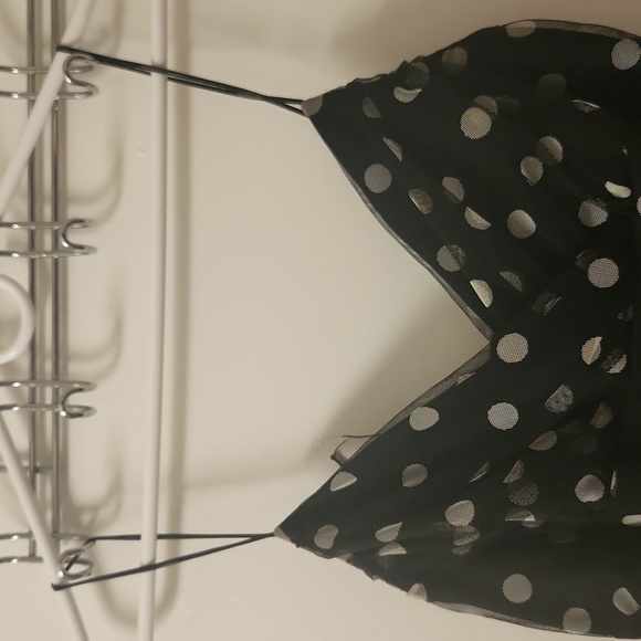 B. Darlin A-Line Polka Dot Dress size 13/14  juniors - Picture 6 of 9